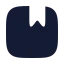 Album icon with solid rounded style