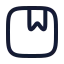 Album icon with stroke rounded style