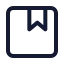 Album icon with stroke standard style