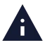 Alert icon with solid sharp style