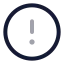 Alertcircle icon with twotone rounded style