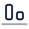 Align Bottom icon preview