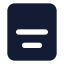 Alignboxbottomcenter icon with solid standard style