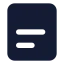 Alignboxbottomleft icon with solid standard style