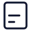 Alignboxbottomleft icon with stroke standard style