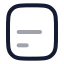 Alignboxbottomleft icon with twotone rounded style