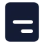 Alignboxbottomright icon with solid standard style