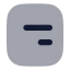 Alignboxmiddleright icon with bulk rounded style
