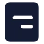 Alignboxmiddleright icon with solid standard style