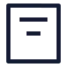 Align Box Top Center icon preview