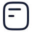 Alignboxtopleft icon with stroke rounded style