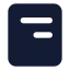 Alignboxtopright icon with solid standard style