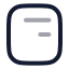 Alignboxtopright icon with twotone rounded style