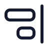 Align End Vertical icon preview