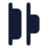 Align Horizontal Distribute Start icon preview