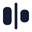 Alignhorizontaljustifycenter icon with solid standard style