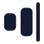 Alignhorizontaljustifyend icon with solid standard style