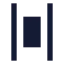 Alignhorizontalspacearound icon with solid sharp style