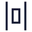 Alignhorizontalspacearound icon with stroke sharp style