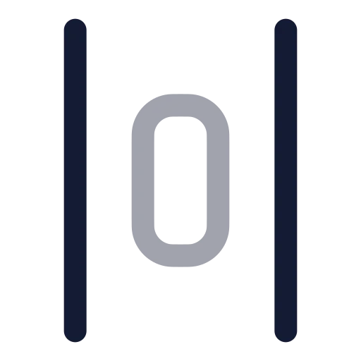 Align Horizontal Space Around Icon in Twotone Rounded style
