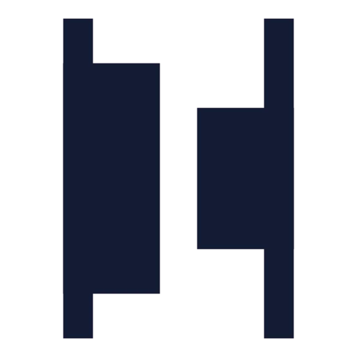 Align Horizontal Space Between Icon in Solid Sharp style