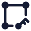 Alignkeyobject icon with solid standard style