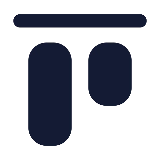 Align Start Horizontal Icon in Solid Rounded style