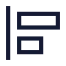 Align Start Vertical icon preview