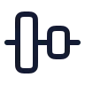 Align Vertical Center icon preview