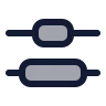 Align Vertical Distribute Center icon preview