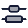 Align Vertical Distribute Center icon preview