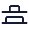 Align Vertical Distribute End icon preview