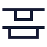 Align Vertical Distribute Start icon preview