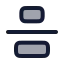 Alignverticaljustifycenter icon with duotone rounded style
