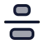 Alignverticaljustifycenter icon with duotone standard style