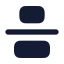 Alignverticaljustifycenter icon with solid rounded style