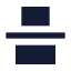 Alignverticaljustifycenter icon with solid sharp style