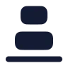 Align Vertical Justify End icon preview