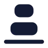 Align Vertical Justify End icon preview
