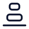 Align Vertical Justify End icon preview
