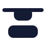 Align Vertical Justify Start icon preview