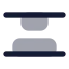 Alignverticalspacebetween icon with bulk rounded style