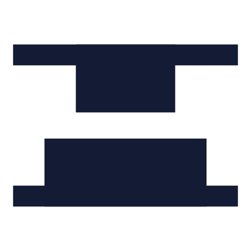 Align Vertical Space Between Icon in Solid Sharp style