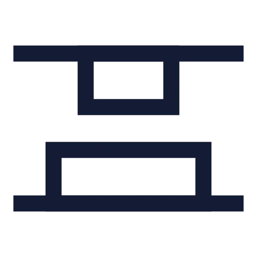 Align Vertical Space Between Icon in Stroke Sharp style