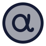 Alpha Circle icon preview