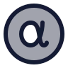 Alpha Circle icon preview