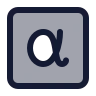 Alpha Square icon preview