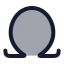 Alphabetgreek icon with duotone rounded style