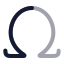Alphabetgreek icon with twotone rounded style