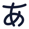 Alphabet Japanese icon preview